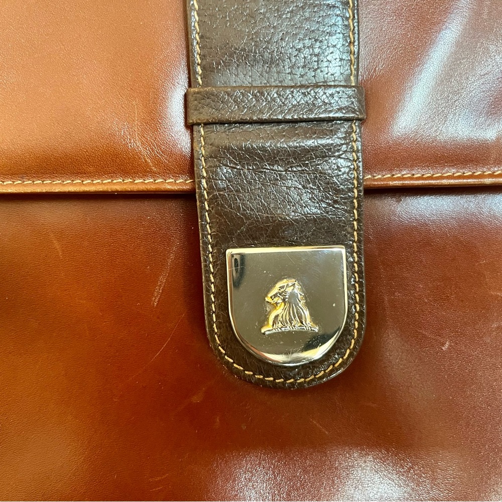 MARK CROSS Vintage Crossbody Bag in Saddle Brown leather - Picture 8 of 10